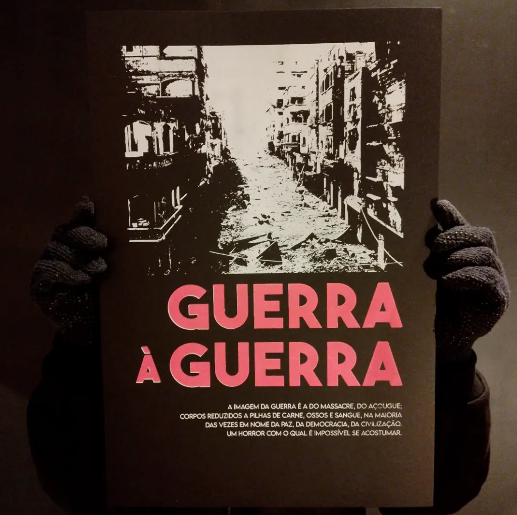 Poster "Guerra à guerra"