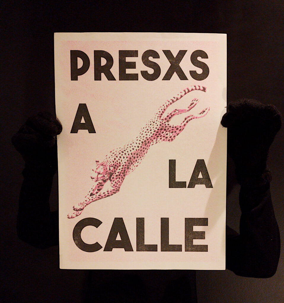Risografia "Presxs a la calle'"