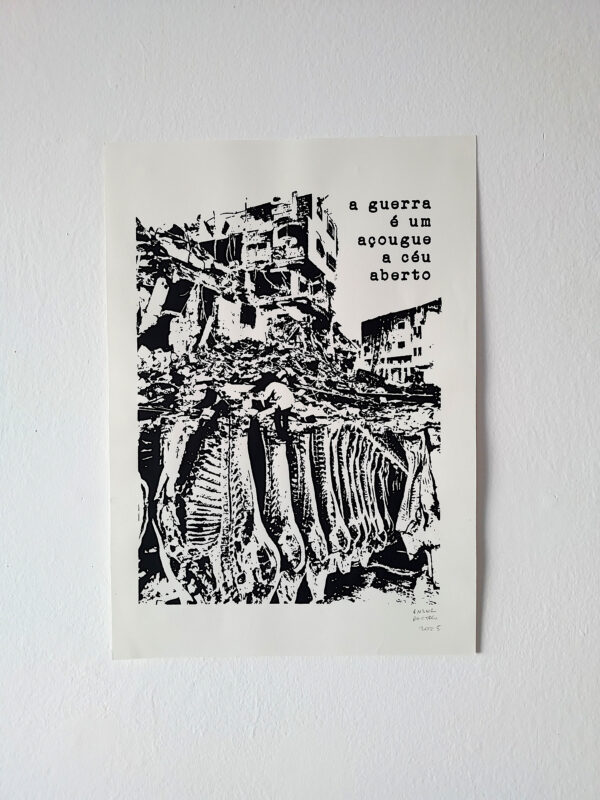 Poster "antiguerra"