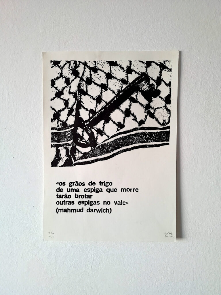 Gravura "Do rio ao mar"