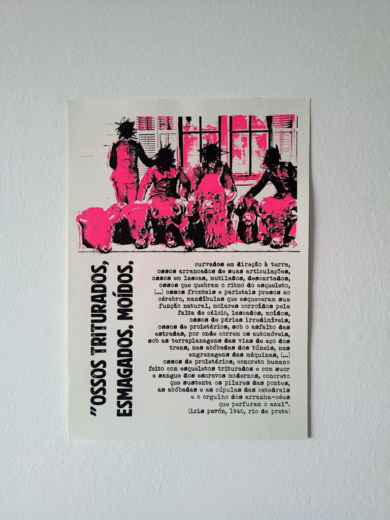 Poster "Ossos"