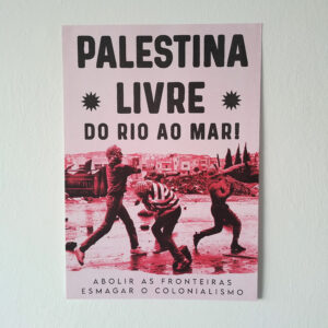 Poster "Esmagar o colonialismo"